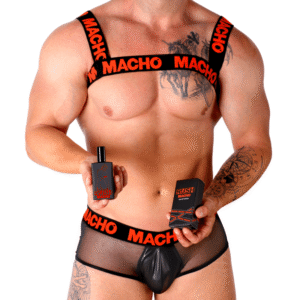 Flaska MACHO RUSH Eau de Parfum med rebellisk doft
