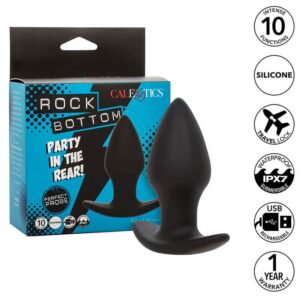 Ergonomisk Rock Bottom Perfect buttplug med precisionsdesign för intensiv stimulering