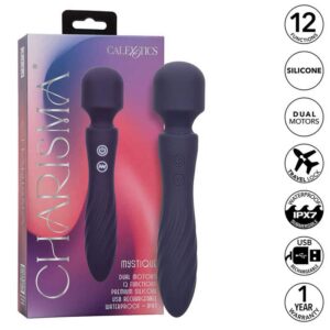 Charisma Mystique vibrator med dubbelmotor i lila