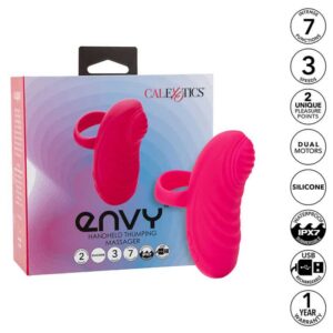 Envy fingervibrator med rullande massagekula och handhållen ergonomisk design