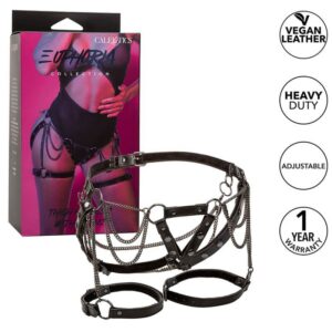 Euphoria multichain thigh harness med elegant design och kedjor
