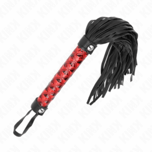 Diamond Pattern Whip 40 cm piska med elegant diamantmönster