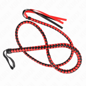 Long Snake Whip piska för piskning och BDSM-träning, 210 centimeter