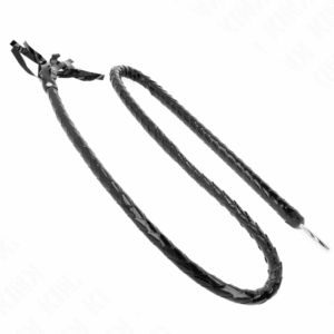 Glansig PVC-piska KINK Long Shiny Whip 138 cm