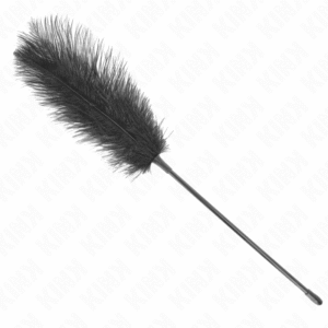 Strutsfjäder Kink 19 cm i mjuka stråk för sensuella smekningar