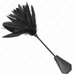 Tickle Feathers Whip 48 cm med mjuka fjädrar för sensuell smekning