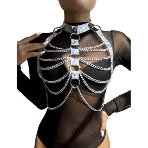Subblime Chest Harness, elegant sele designad för självsäker stil och komfort