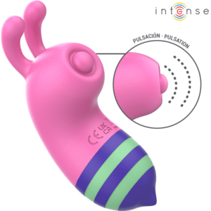 Willy Stimulator Bee — rosa och grön klitoris vibrator med bi-design