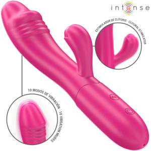 Ivy vibrator med dubbel stimulans – flexibel design med stimulerande tunga och kraftfulla vibrationer