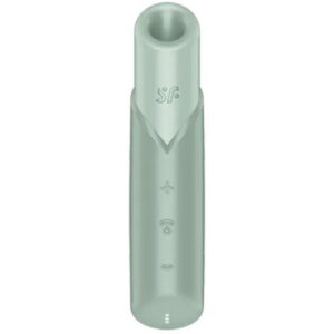 Naughty Kiss Wave lufttrycksvibrator i diskret miniformats design