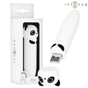 INTENSE POH Panda minivibrator i mjuk silikon med fokuserad form