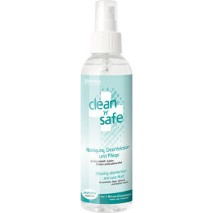 Clean Safe rengöringsspray flaska för desinficering av sexleksaker i olika material