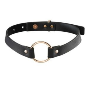 Svart singel choker BIJOUX MAZE med BDSM-inspirerad design