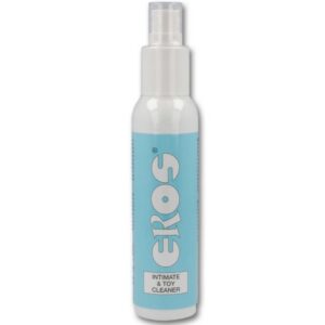 Flaska med Eros Intimate Toy Cleaner alkoholfri rengöringsspray för intimleksaker
