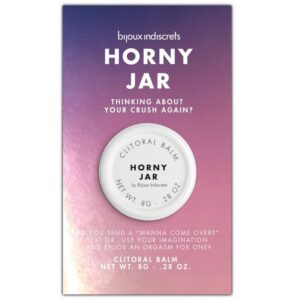 Horny Jar doftande klitorisbalsam i glasburk