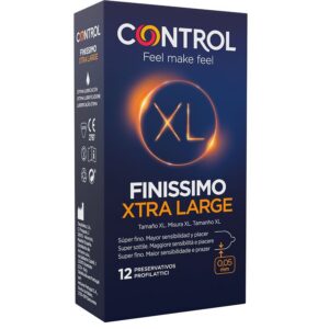 Control Finissimo Xtra Large supertunn latex kondom 57 mm