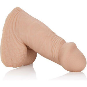 Beige packing penis Calex 12,75 cm med flexibel design