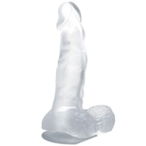 Realistisk Baile-dildo 16,7 cm i jellymaterial med sugkopp för handfri nöje