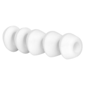Fem ersättningskåpor i silikon för Satisfyer Pro 2 NG munstycken