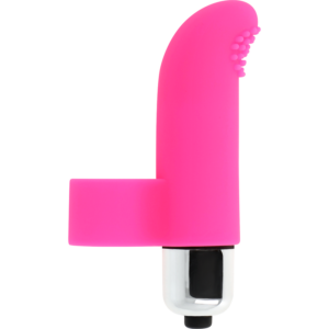 Silikon fingervibrator OH MAMA 8 cm rosa
