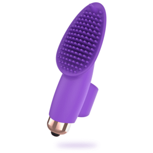 Aisha fingervibrator, kompakt stimulator 9 cm med elegant design