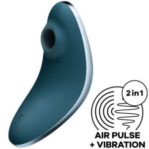 Satisfyer Vulva Lover 1 lufttrycksvibrator med Air Pulse-teknik och vibrationsprogram