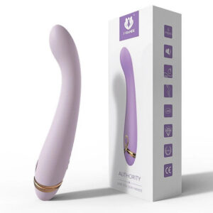 Lila G-punkt vibrator med kom-hit rörelse för riktad stimulans