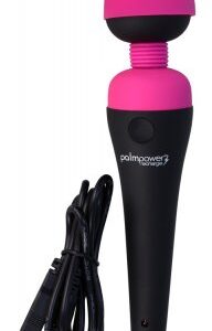 Palm Power wand-vibrator med flexibelt huvud, uppladdningsbar