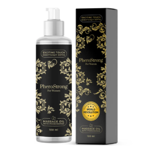 PheroStrong Massage Oil Women 100 ml massageolja med feromondoft