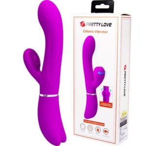 Pretty Love Rabbitdildo – vibrerande rabbitdildo med rörelseteknik