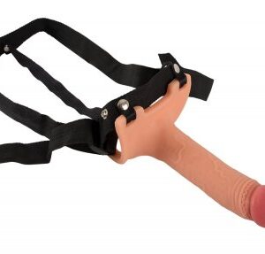 Realistisk strap-on Realistixx av mjuk silikon för män, 19,5 cm