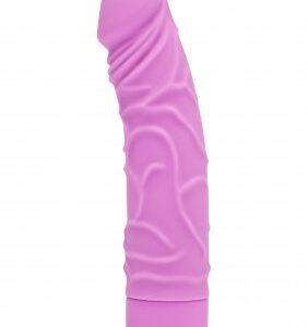 Get Real vibrator 20 cm rosa silikon med flexibelt mjukt material