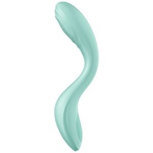 Rullande Rrrolling Pleasure Vibrator med böjd design för g-punktstimulans