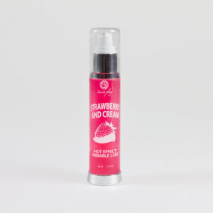 Värmande kyssbart glidmedel Secret Play 50ml i genomskinlig burk