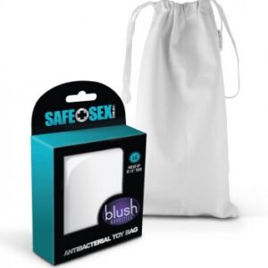 Diskret förvaringspåse för sexleksaker med måtten 14 cm x 31 cm