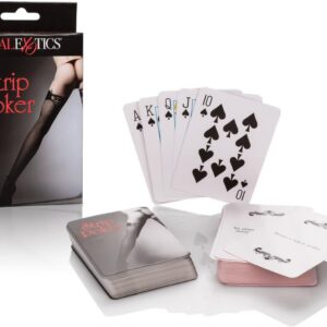 Strip Poker Kortspel med klädkortlek och spelregler för vuxna