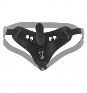 TabooM strap-on med silikon dildo 12,5 cm tillverkad i kroppssäkert material