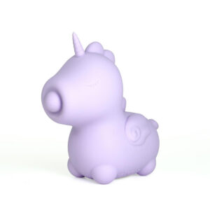 Lilac unicorn-vibrator Unihorn Karma 12 cm med söt design