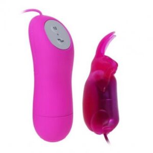 Lila vibratorägg med fjärrkontroll för diskret stimulans